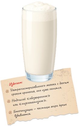 Стакан молока и Лайфхак