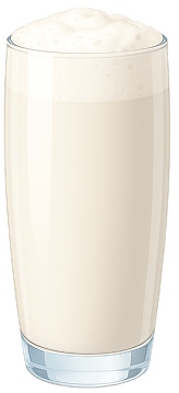Стакан молока